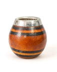 MATE CALABAZA DECORATA CON VIROLA - Clorophilla Shop