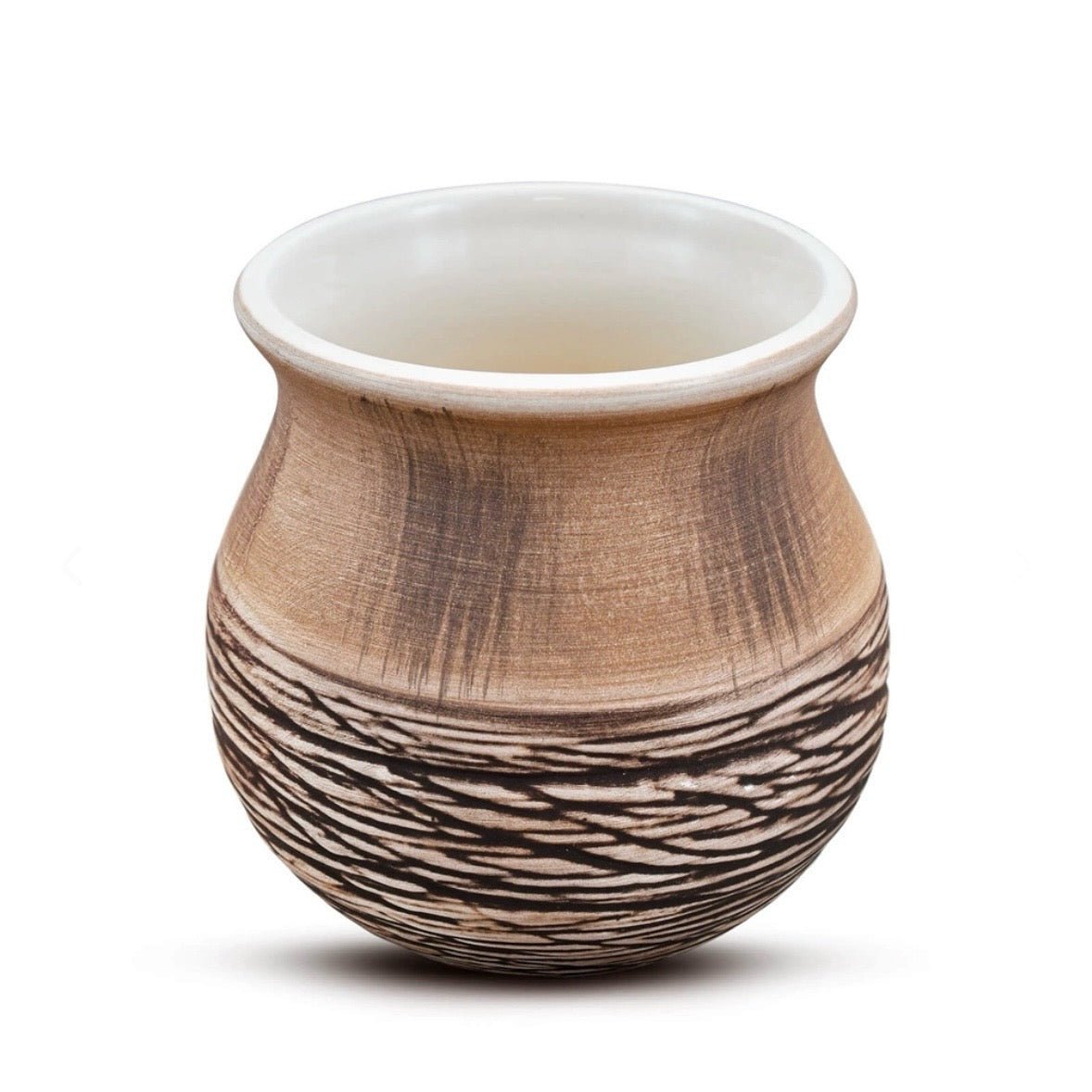 Mate Calabaza in ceramica Anciento - Coppa per Yerba Mate - Clorophilla Shop