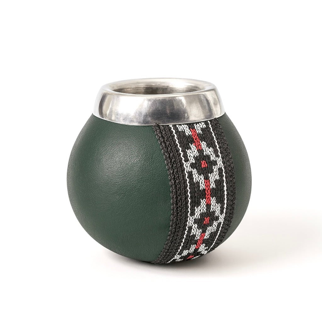 MATE CALABAZA RIVESTITA IN CUOIO - Clorophilla Shop