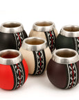 MATE CALABAZA RIVESTITA IN CUOIO - Clorophilla Shop