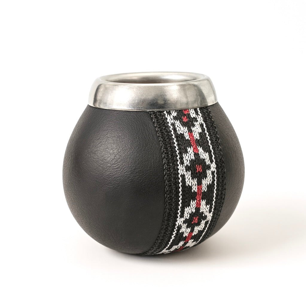MATE CALABAZA RIVESTITA IN CUOIO - Clorophilla Shop