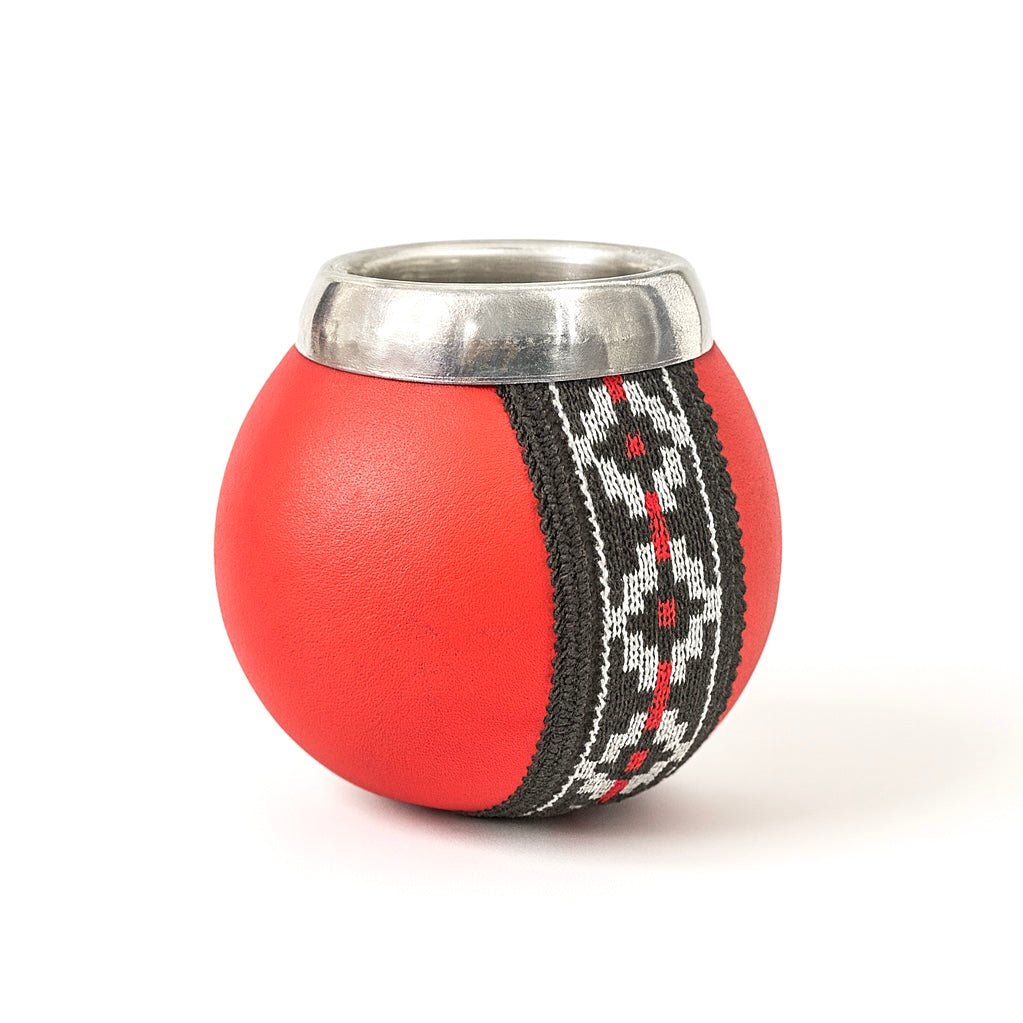MATE CALABAZA RIVESTITA IN CUOIO - Clorophilla Shop