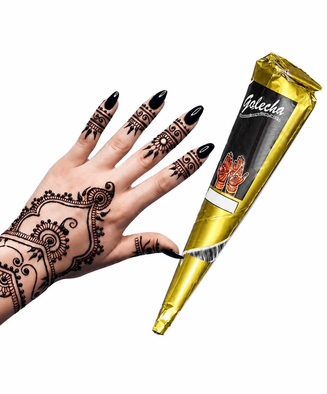 MEHNDI GOLECHA CONO HENNÈ PER TATUAGGI - Clorophilla Shop