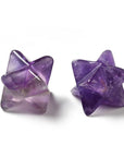 Merkaba in Ametista Naturale 15mm - Clorophilla Shop