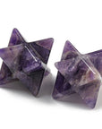 Merkaba in Ametista Naturale AA - Clorophilla Shop