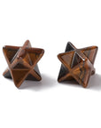 Merkaba in Occhio di Tigre Naturale - Clorophilla Shop