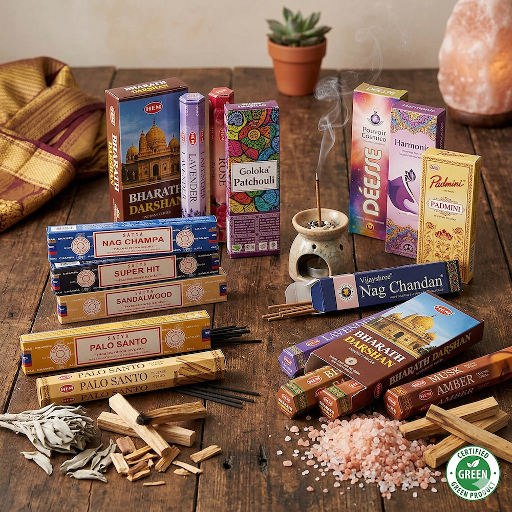 Mix Selection di 16 Incensi in Stick - Clorophilla Shop