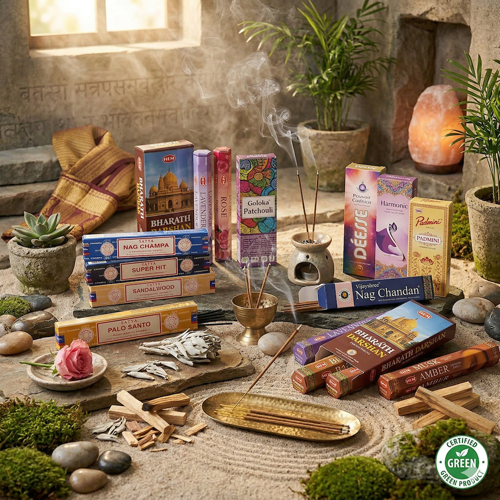 Mix Selection di 16 Incensi in Stick - Clorophilla Shop