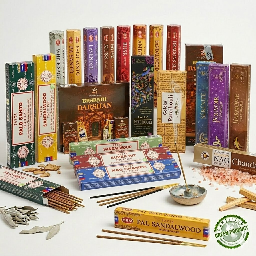 Mix Selection di 16 Incensi in Stick - Clorophilla Shop