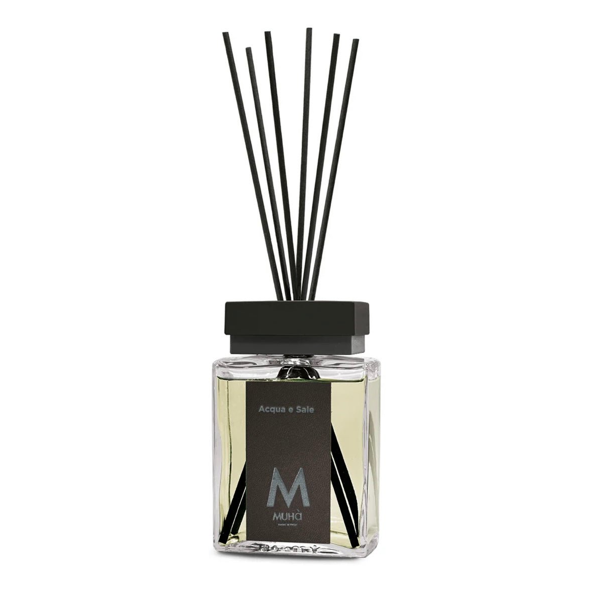 MUHÀ Diffuser Profumatore ambiente con bastoncini - Acqua e Sale - Clorophilla Shop