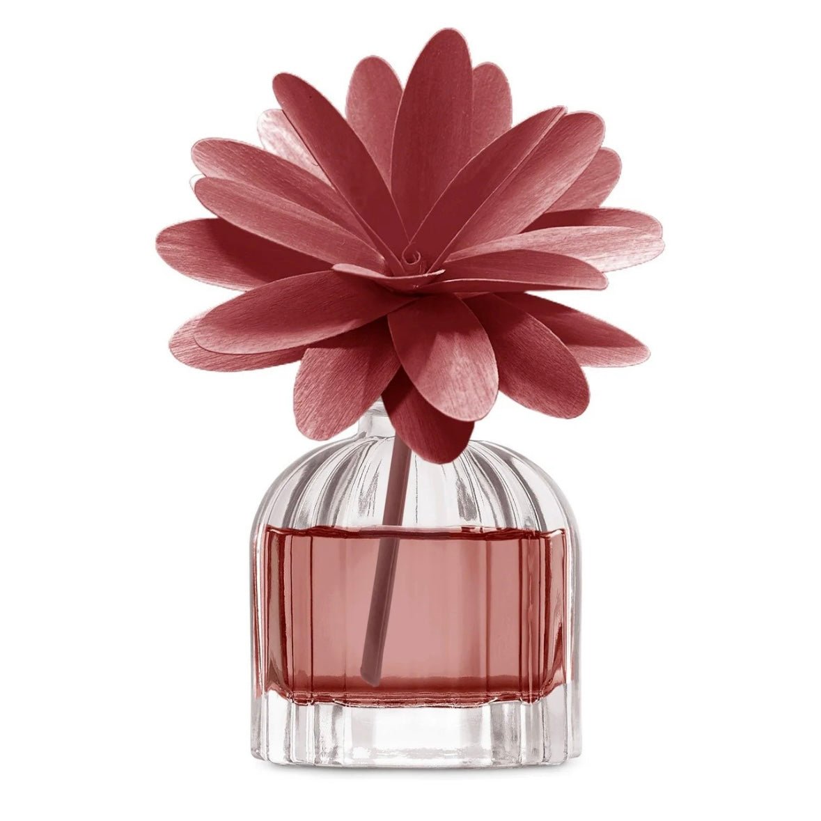 MUHÀ Flower Diffuser Profumatore d'ambiente con fiore - Arancio e Cannella - Clorophilla Shop