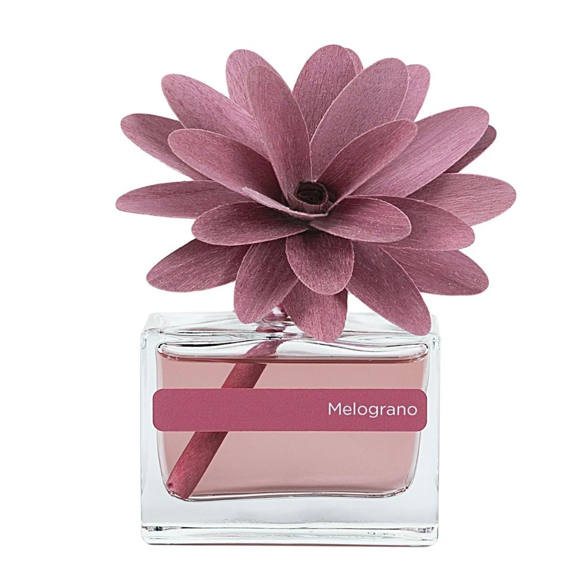 MUHÀ Flower Diffuser Profumatore d'ambiente con fiore - Melograno - Clorophilla Shop