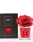 MUHÀ Rose Diffuser Profumatore ambiente con rosa - Petali di rosa - Clorophilla Shop