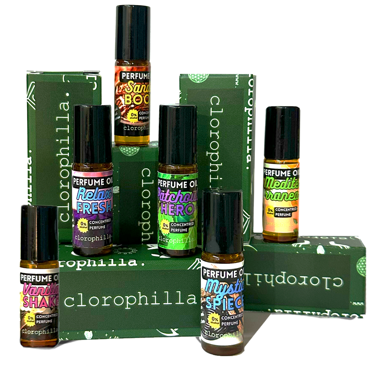 MYSTIC SPICE Profumo incenso in Olio roll-on - Fragranza Liquirizia misitca - Clorophilla Shop