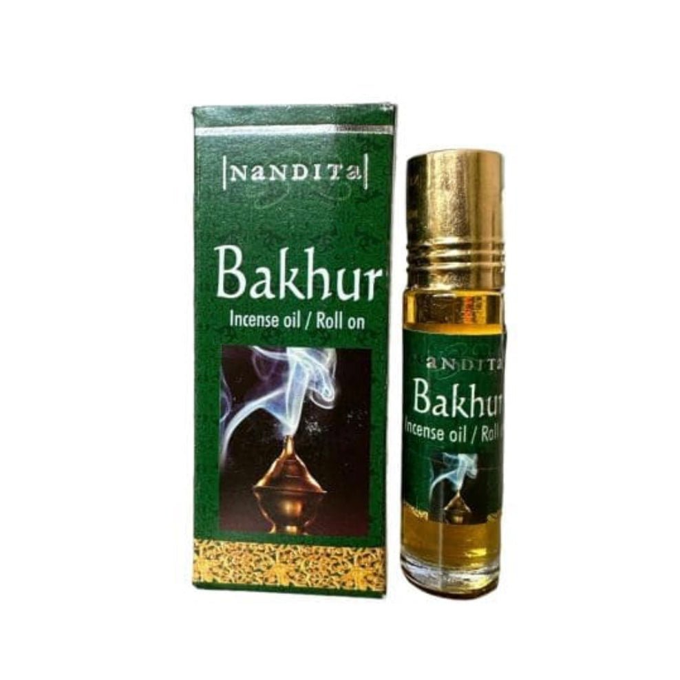 Nandita Bakhur Profumo incenso in Olio roll-on - Fragranza Bakhoor - Clorophilla Shop