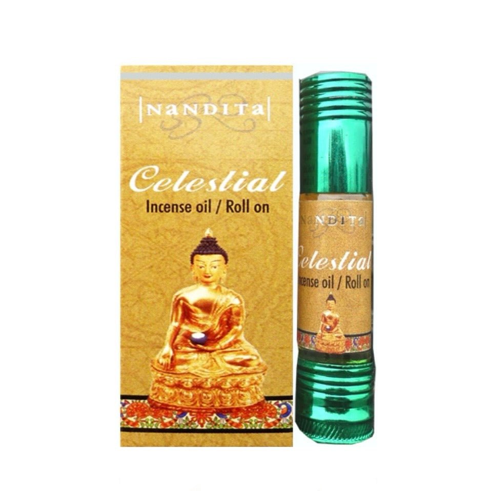 Nandita Celestial Profumo incenso in Olio roll-in - Fragranza Celestiale - Clorophilla Shop