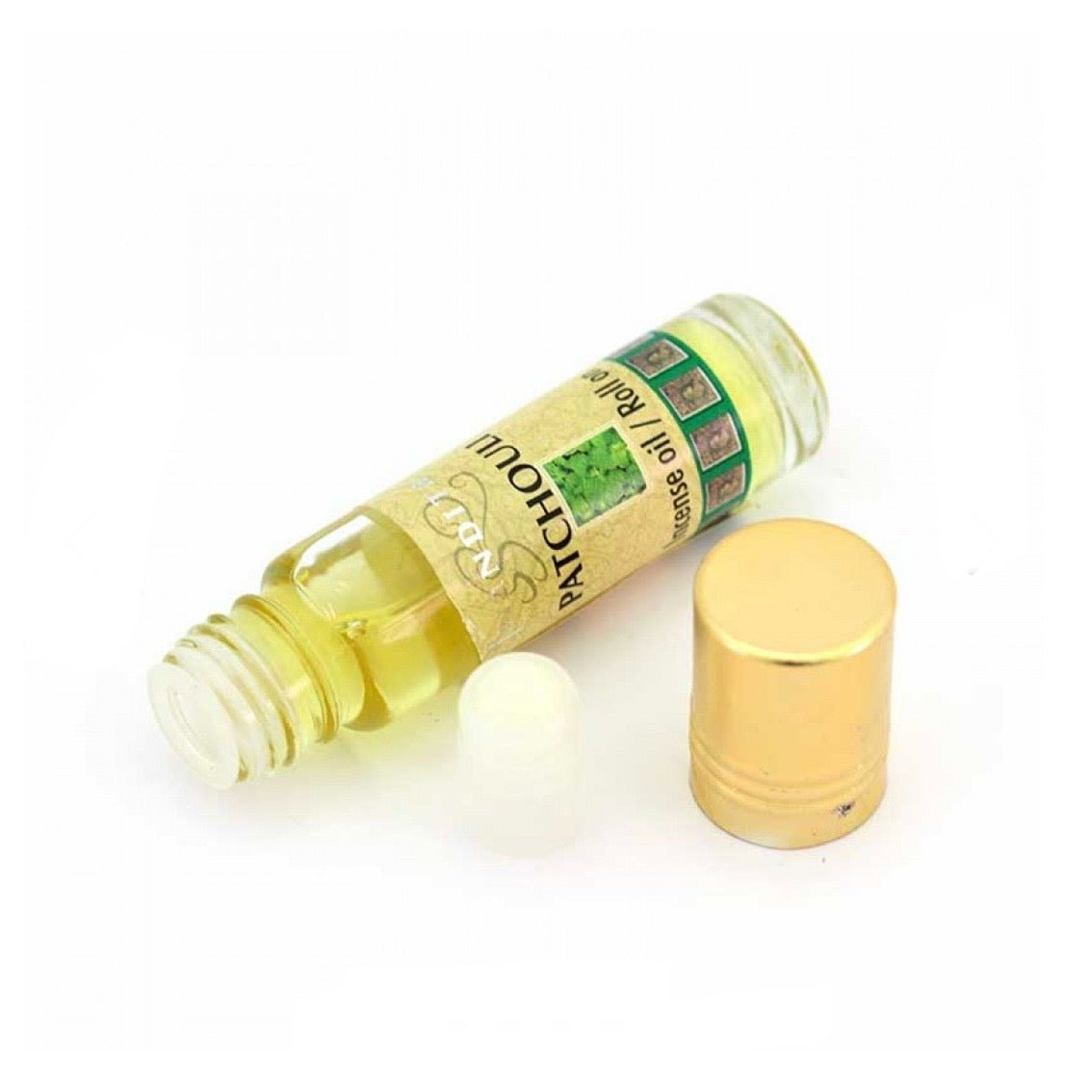Nandita Patchouli Profumo incenso in Olio roll-on - Fragranza Patchouli - Clorophilla Shop