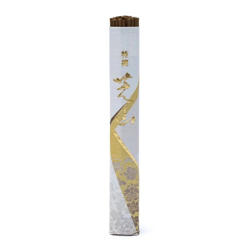 Nippon Kodo "Tokusen Shibayama" Incenso Giapponese in Bastoncini Legno d'Agar con Cannella del Vietnam e Tuberosa del Sichuan - 50 Stick - Clorophilla Shop