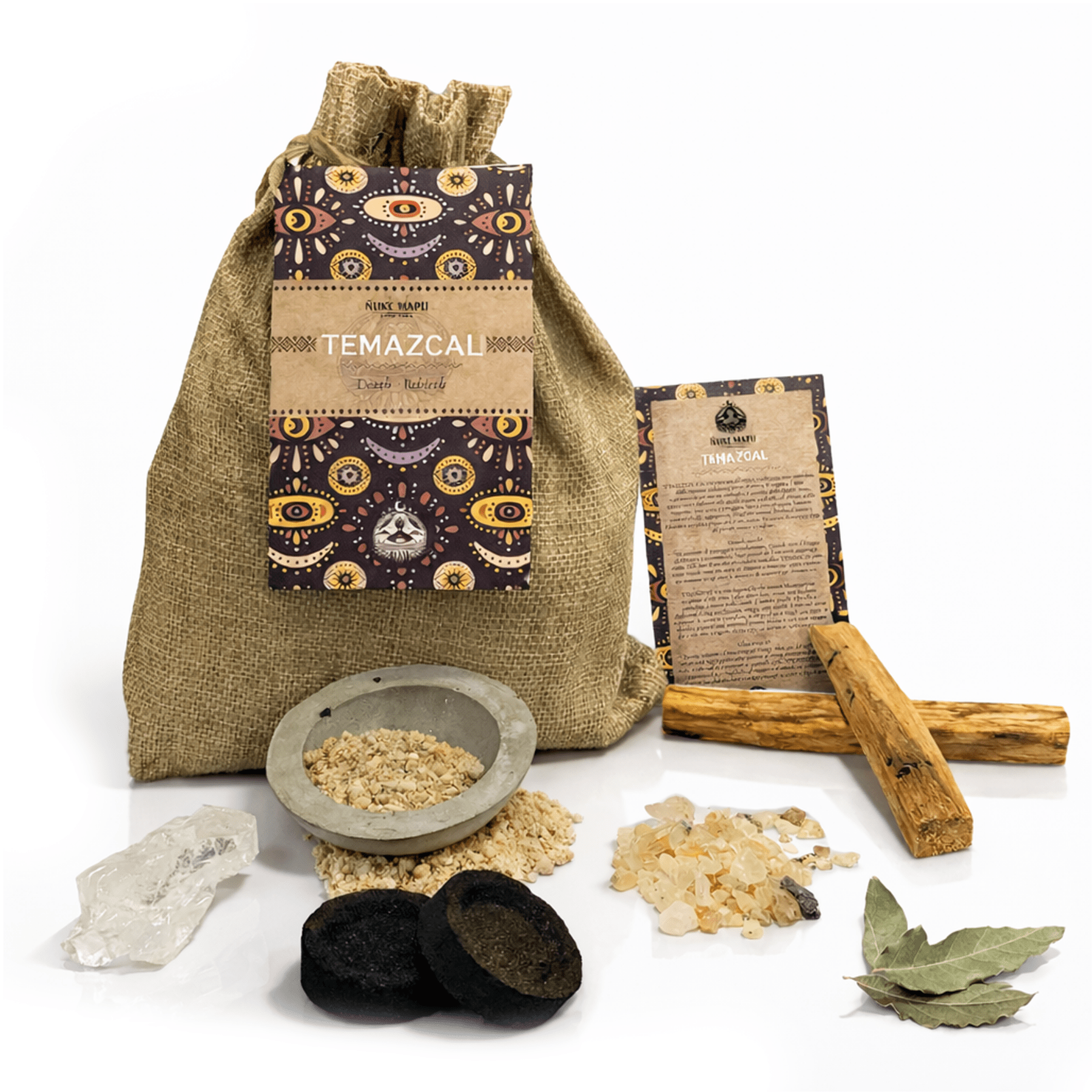 NUKE MAPU | TEMAZCAL – Rito Sciamanico di Morte e Rinascita | Trasformazione - Clorophilla Shop