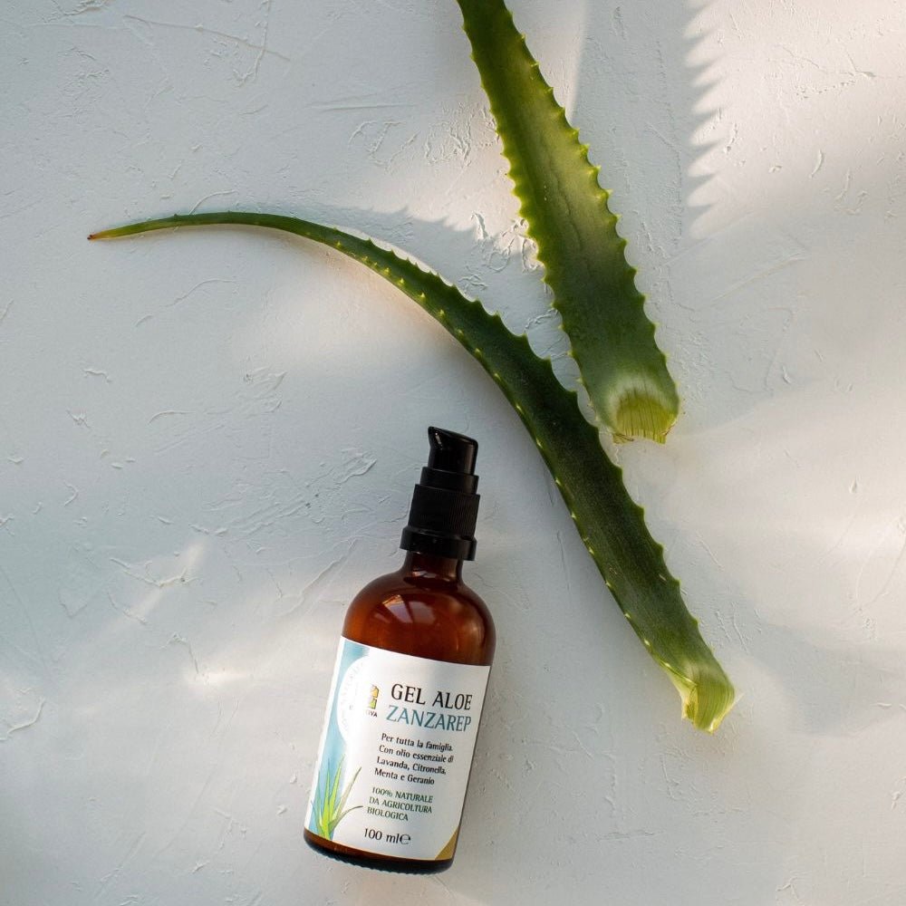 Olfattiva Gel Aloe Zanzarep - Ideale come doposole e punture di insetto - Clorophilla Shop