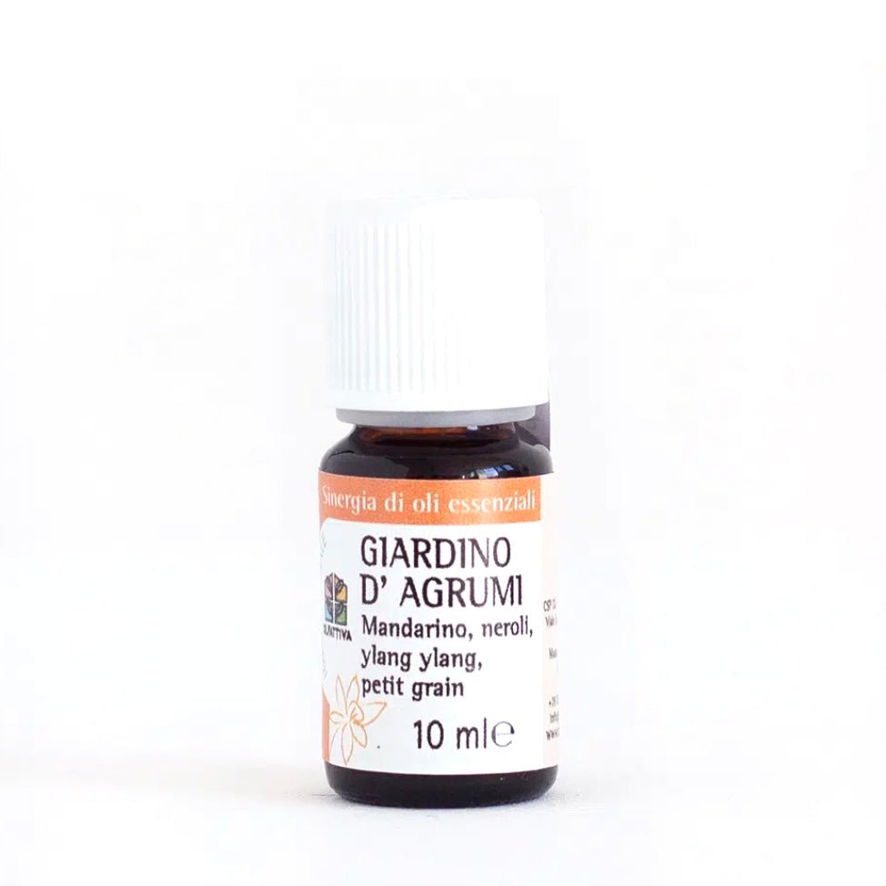 OLFATTIVA OLIO ESSENZIALE GIARDINO D'AGRUMI - Mandarino, Ylang Ylang, Neroli e Petit grain - Clorophilla Shop