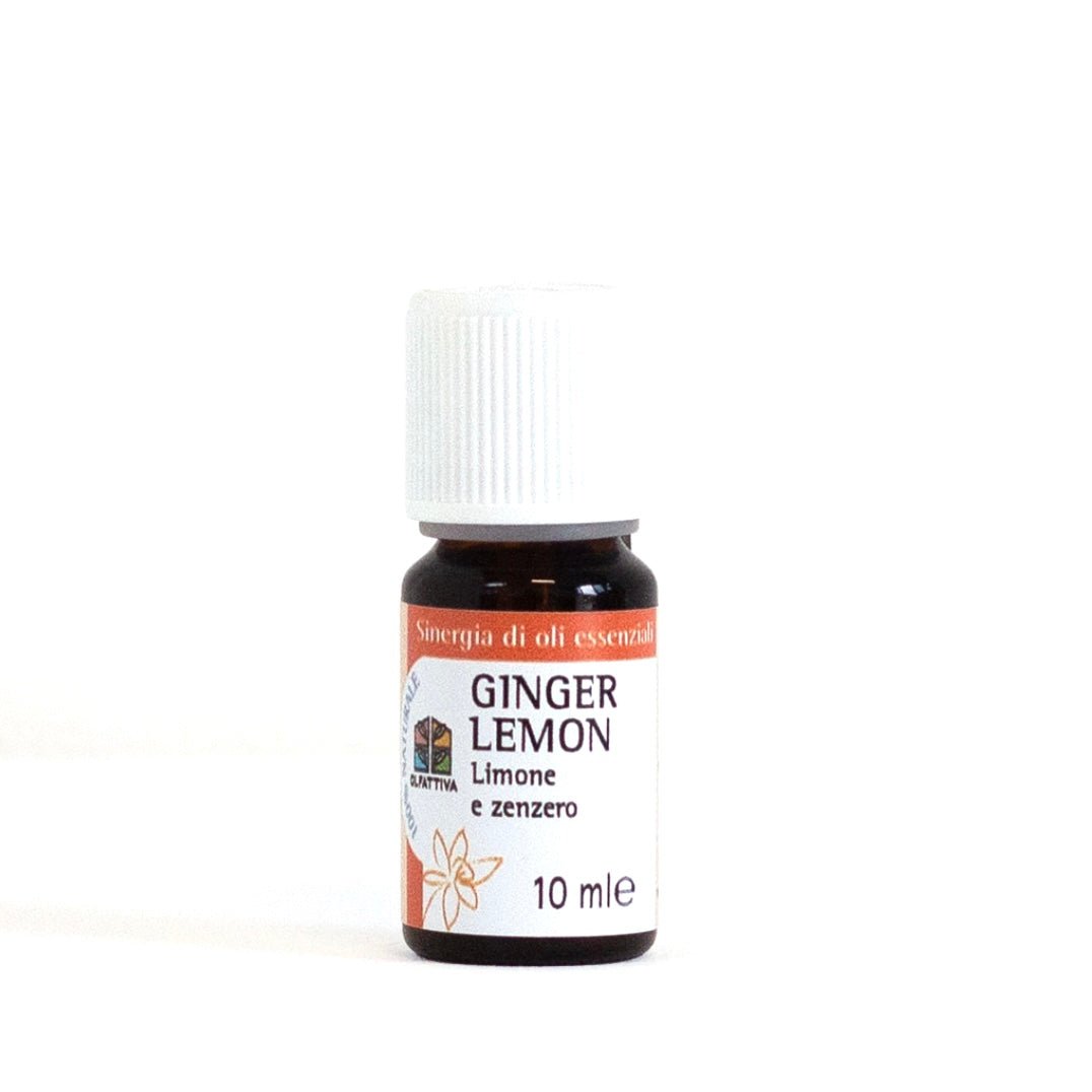 OLFATTIVA OLIO ESSENZIALE GINGER LEMON - Zenzero e limone - Clorophilla Shop