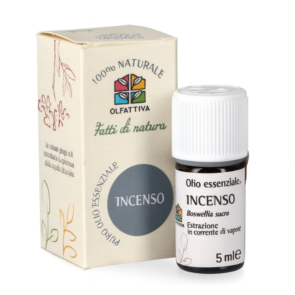OLFATTIVA OLIO ESSENZIALE INCENSO - Azione distensiva sulla sfera emotiva - Clorophilla Shop