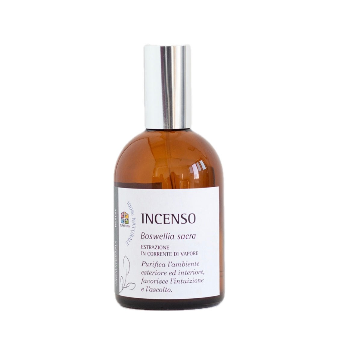 OLFATTIVA PROFUMO BOTANICO AROMATERAPIA - Incenso puro - Clorophilla Shop