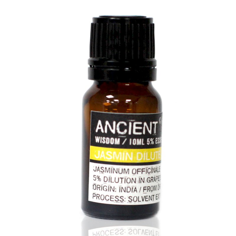 OLIO ESSENZIALE COSMETICO - Gelsomino puro diluito in 5% di olio di vinaccioli - Clorophilla Shop