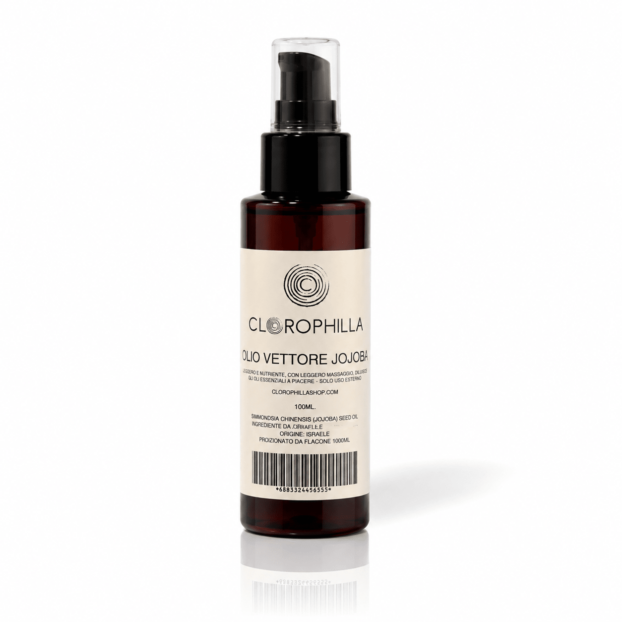 OLIO VETTORE JOJOBA - olio corpo 100ml - Clorophilla Shop