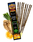 SAMSARA - Incenso Peruviano in Stick - PALO SANTO, AGRUMI e CITRONELLA - Grani ed Erbe 100% Naturali