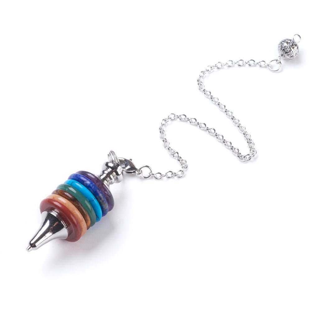 Pendolo Divinatorio 7 Chakra - Clorophilla Shop