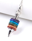 Pendolo Divinatorio 7 Chakra - Clorophilla Shop