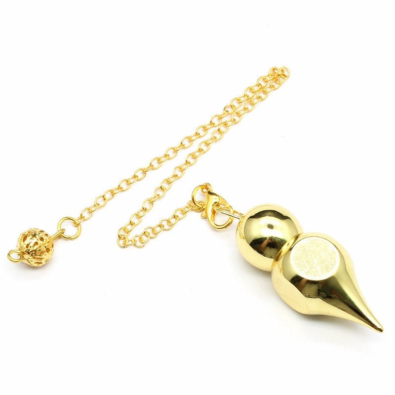 PENDOLO DIVINATORIO IN OTTONE - Goccia - Clorophilla Shop