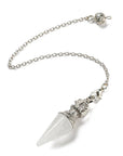Pendolo in cristallo di rocca - Divinazione e pratica spirituale - Clorophilla Shop