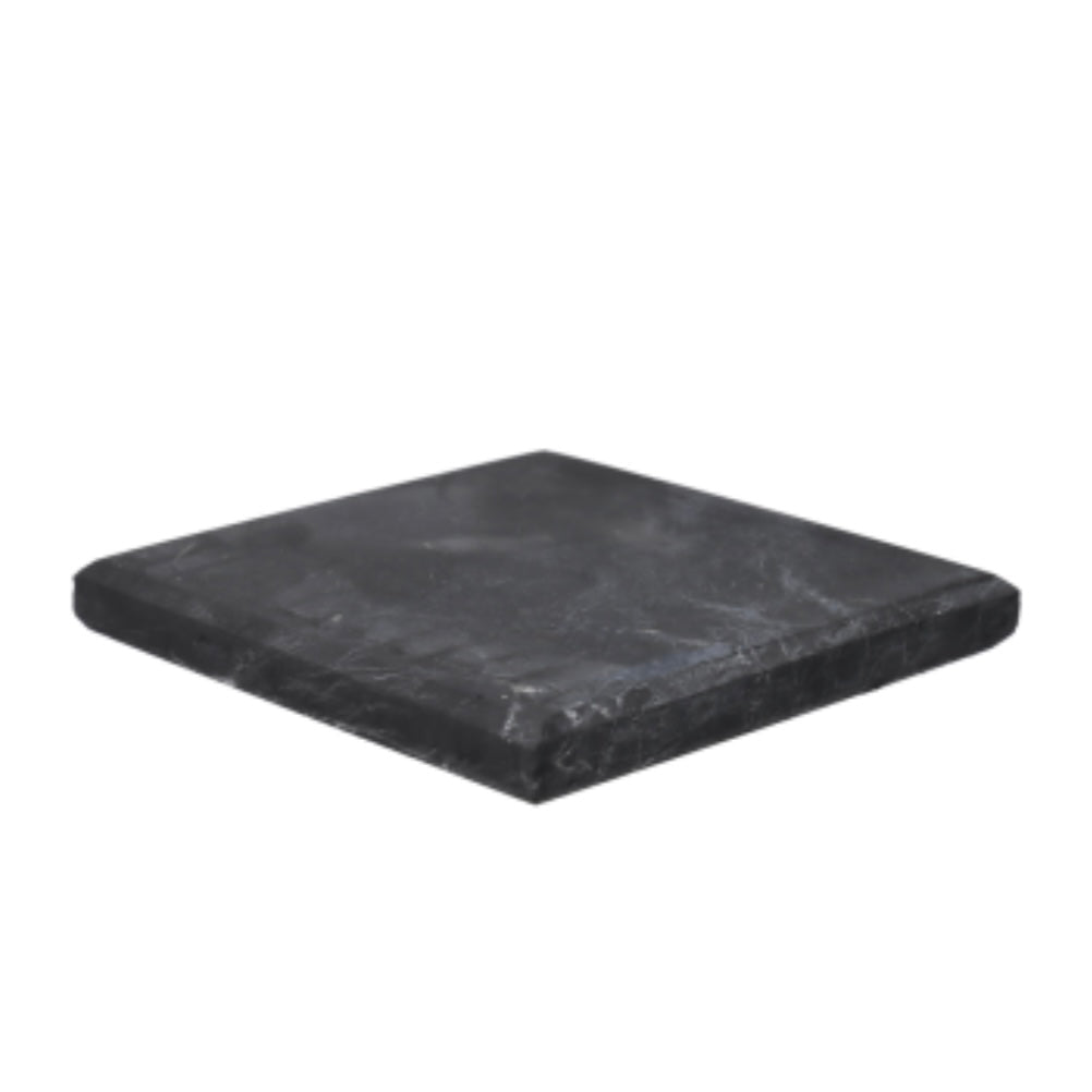 Piatto in Shungite della Carelia - Ideale per energizzare piccoli oggetti e pietre - Clorophilla Shop