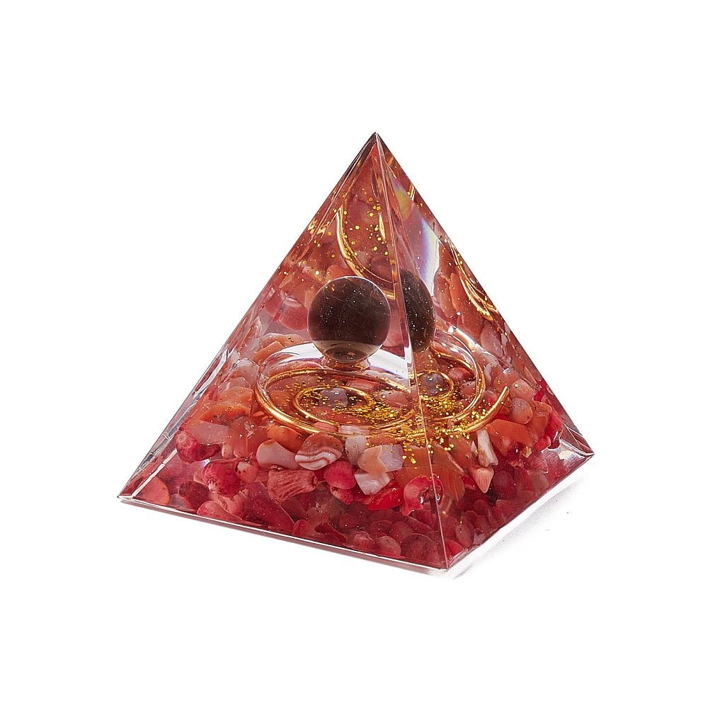 Piramide orgonica - Corniola - Clorophilla Shop