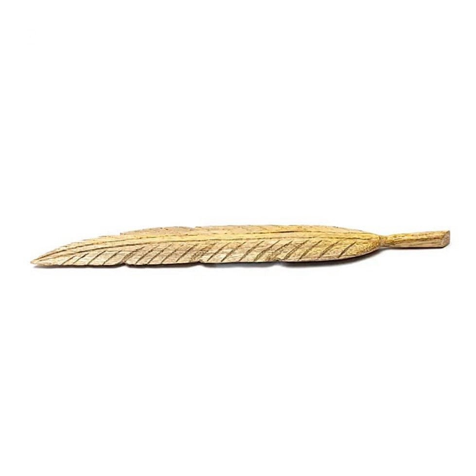 PIUMA IN LEGNO DI MANGO PER FUMIGAZIONE - Pulizia energetica - Clorophilla Shop