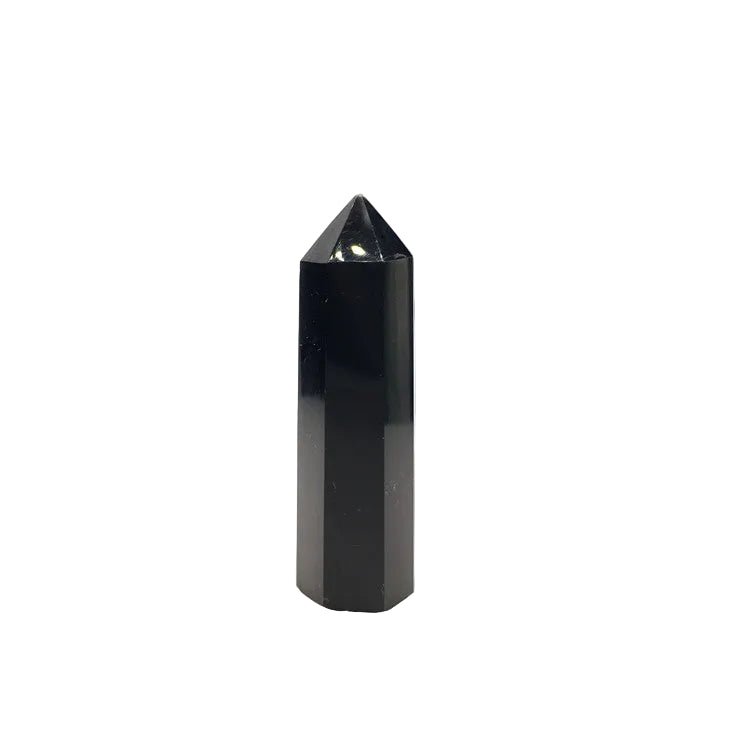 Prisma Ossidiana Nera - Punta di protezione Naturale - Clorophilla Shop