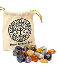 RUNE 7 CHAKRA - Sacchetto di cotone - Clorophilla Shop