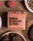 Sagrada Madre BOMBITA Smudge di Erbe naturali artigianali - 7 Elementi puri - Clorophilla Shop