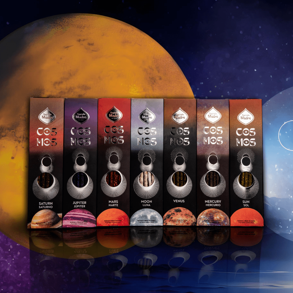 SAGRADA MADRE INCENSO LINEA COSMOS - Sole - Clorophilla Shop