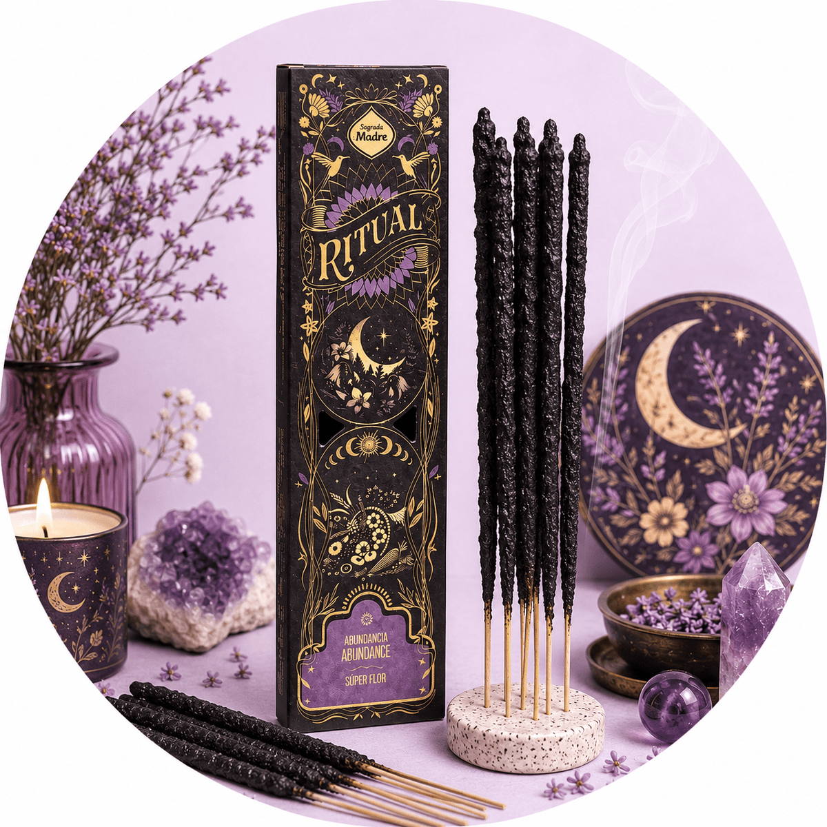 SAGRADA MADRE INCENSO LINEA RITUAL - Abbondanza - Clorophilla Shop
