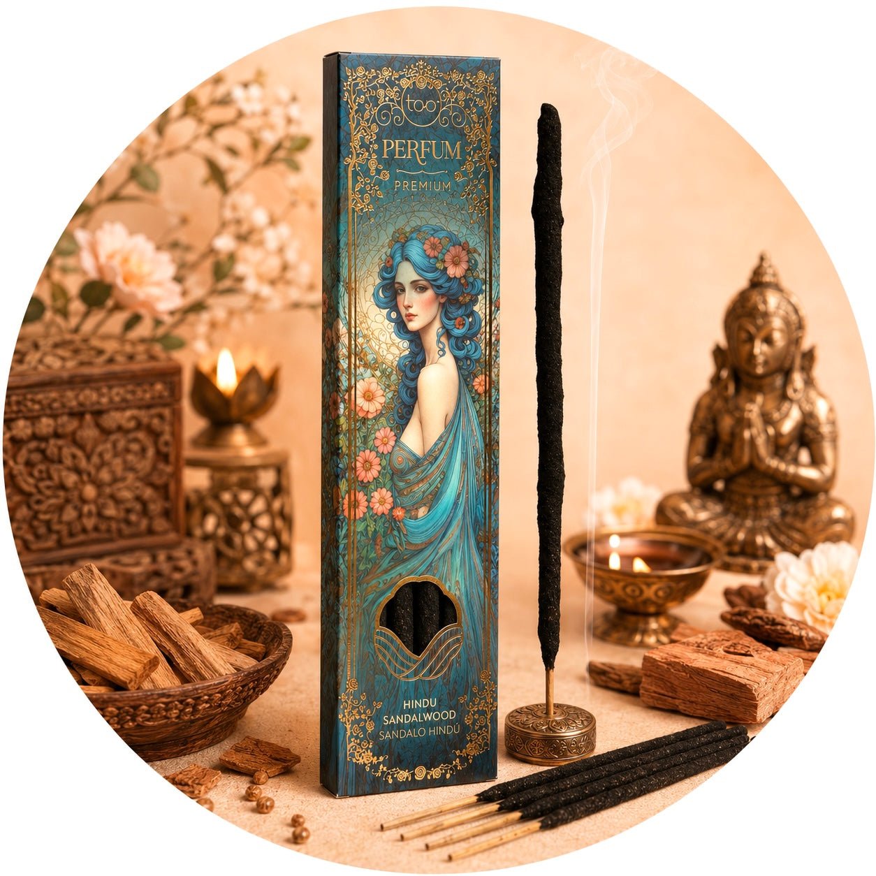 SAGRADA MADRE TAO PREMIUM - Hindu Sandalo - Clorophilla Shop