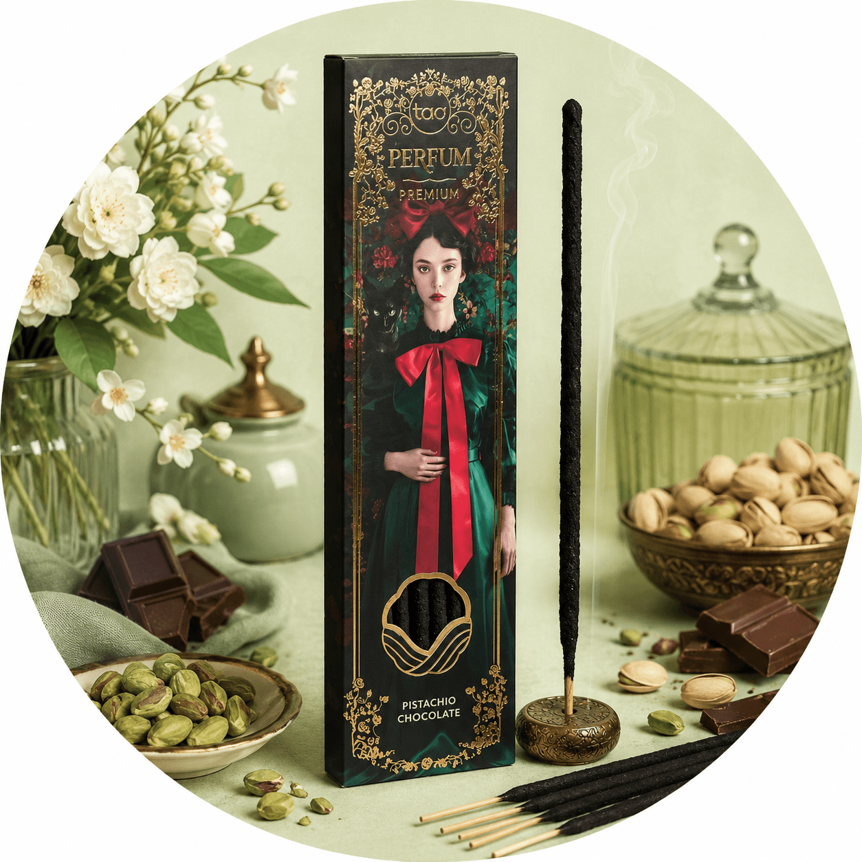 SAGRADA MADRE TAO PREMIUM - Pistacchio e cioccolato - Clorophilla Shop