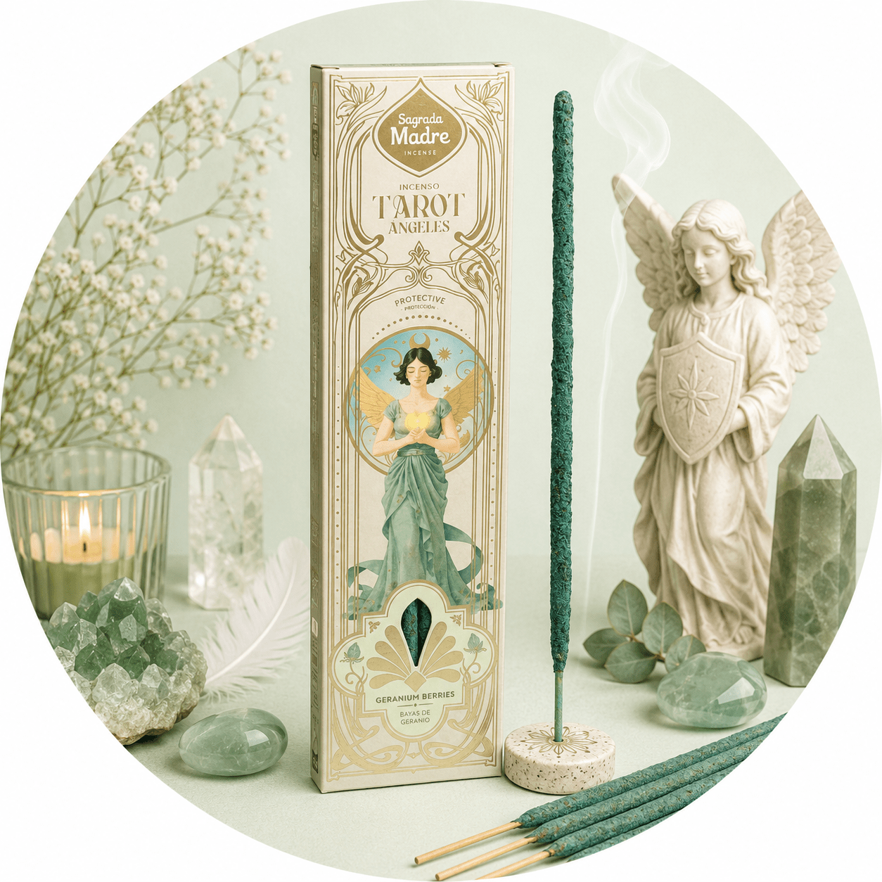 SAGRADA MADRE TAROT ANGELS - Protezione - Clorophilla Shop