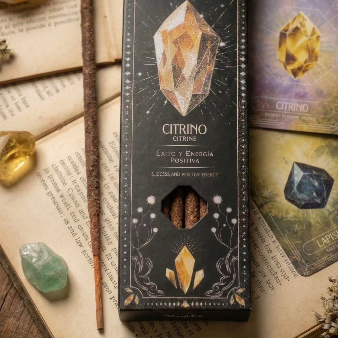 SAGRADA MADRE TAROT GEMAS - Citrino - Clorophilla Shop