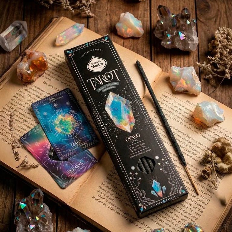 SAGRADA MADRE TAROT GEMAS - Opale - Clorophilla Shop