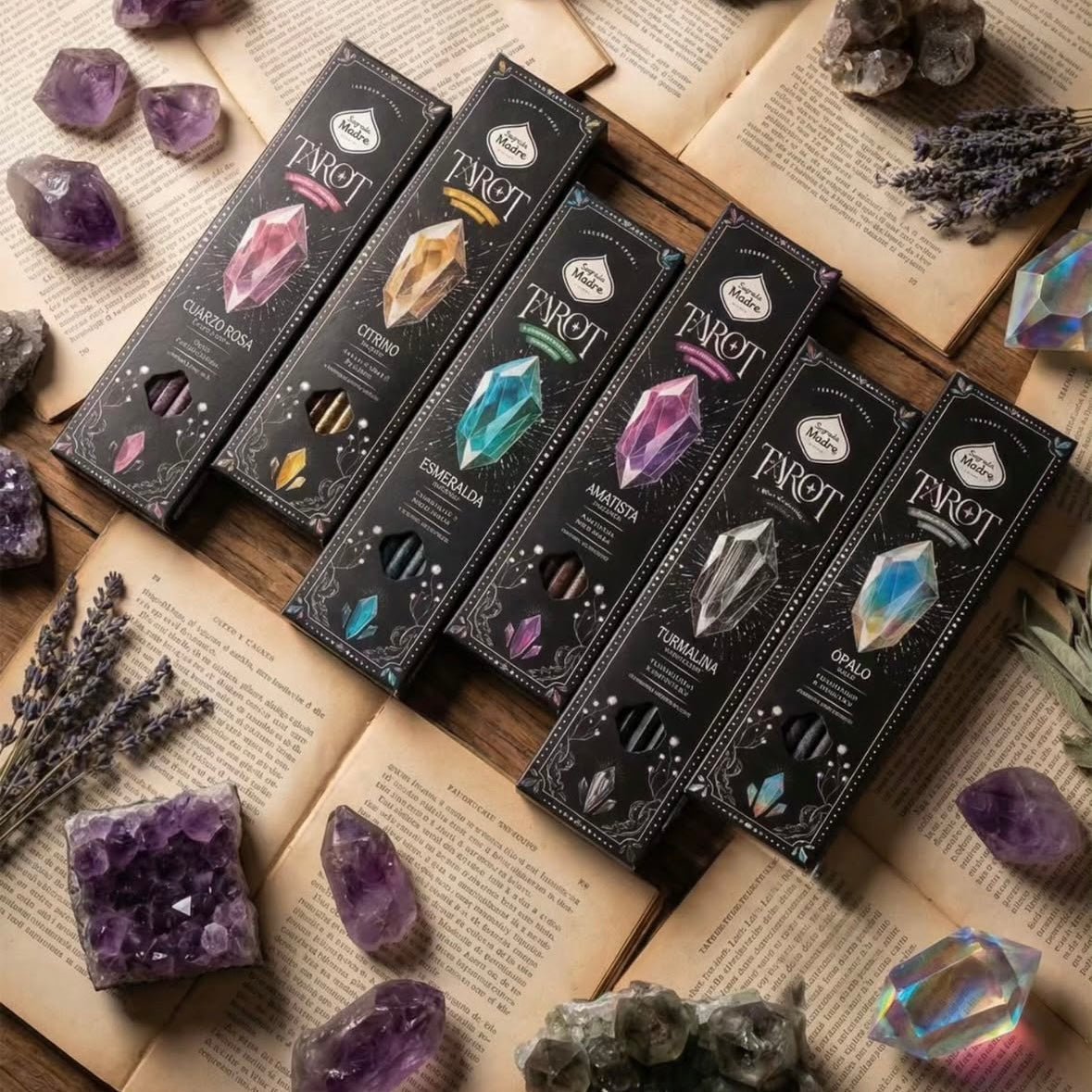 SAGRADA MADRE TAROT GEMAS - Opale - Clorophilla Shop