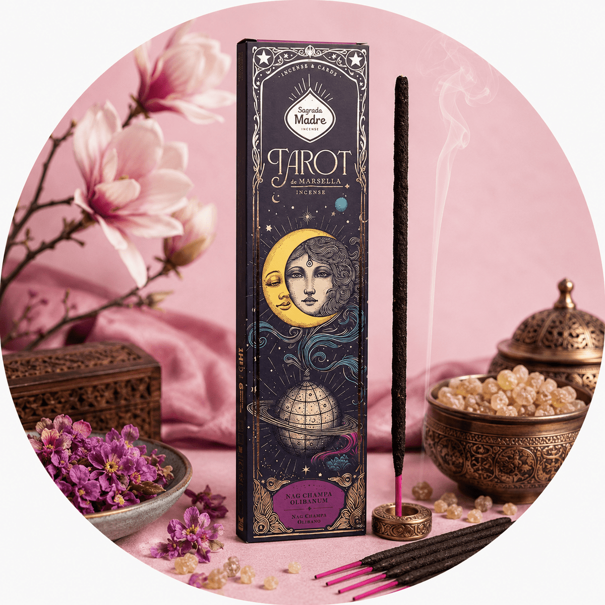 SAGRADA MADRE TAROT - Nag champa e olibano - Clorophilla Shop